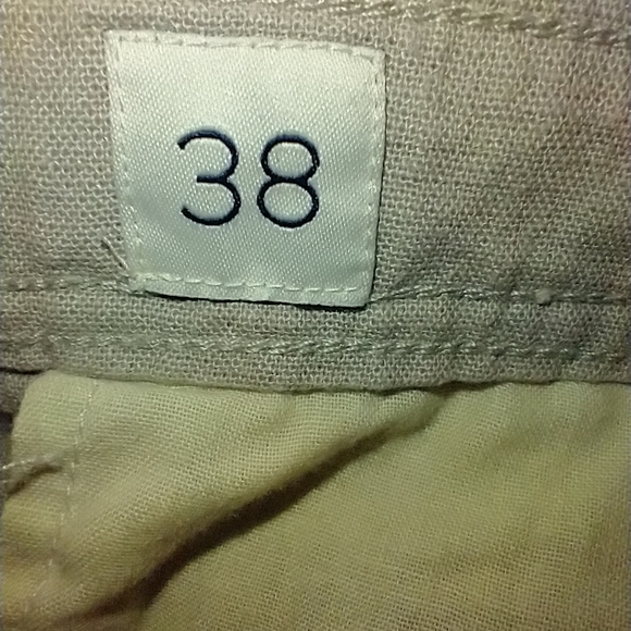 Lucky Brand Linen Blend Flat Front Chino Shorts Men's sz 38x7. - Picture 4 of 6